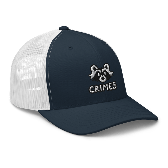 CRIMES trucker hat