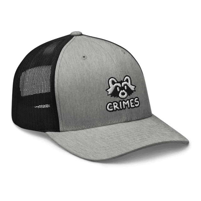 CRIMES trucker hat